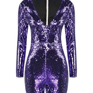ASMAX HaoDuoYi Womens Mardi Gras's Sparkly Sequin